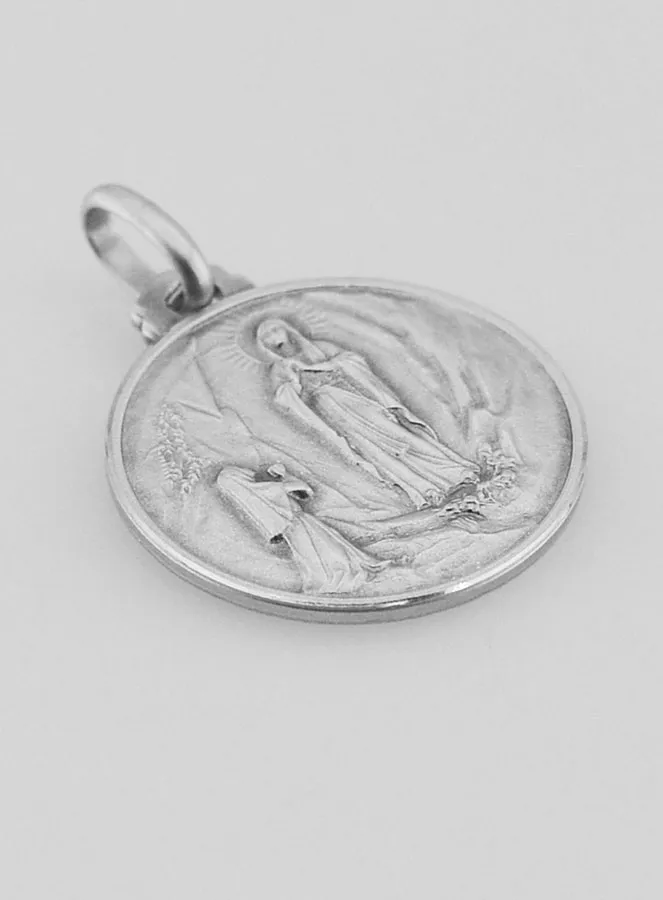 Anhänger zur Taufe Maria von Lourdes 925er Silber (pic 3)