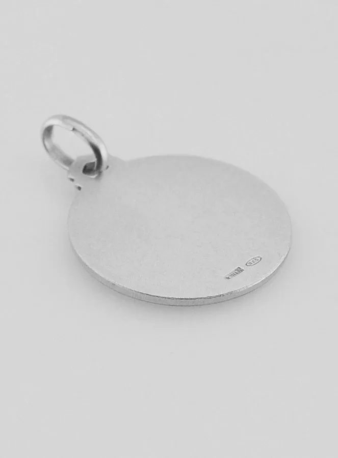 Taufmedaillon Hl Michael 925er Sterlingsilber (pic 4)