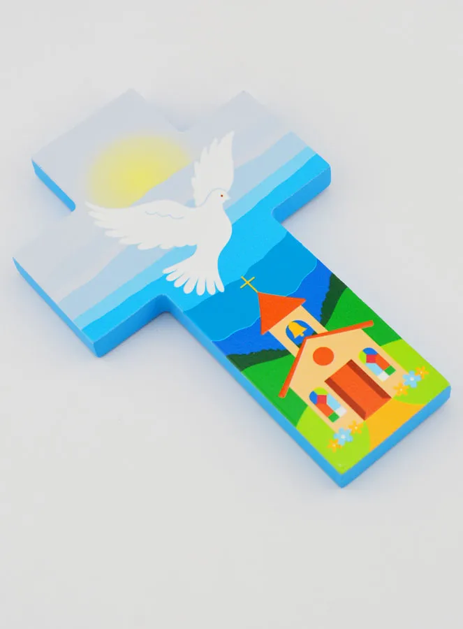 Kreuz Kirche und Heiliger Geist - Taufgeschenk (pic 3)