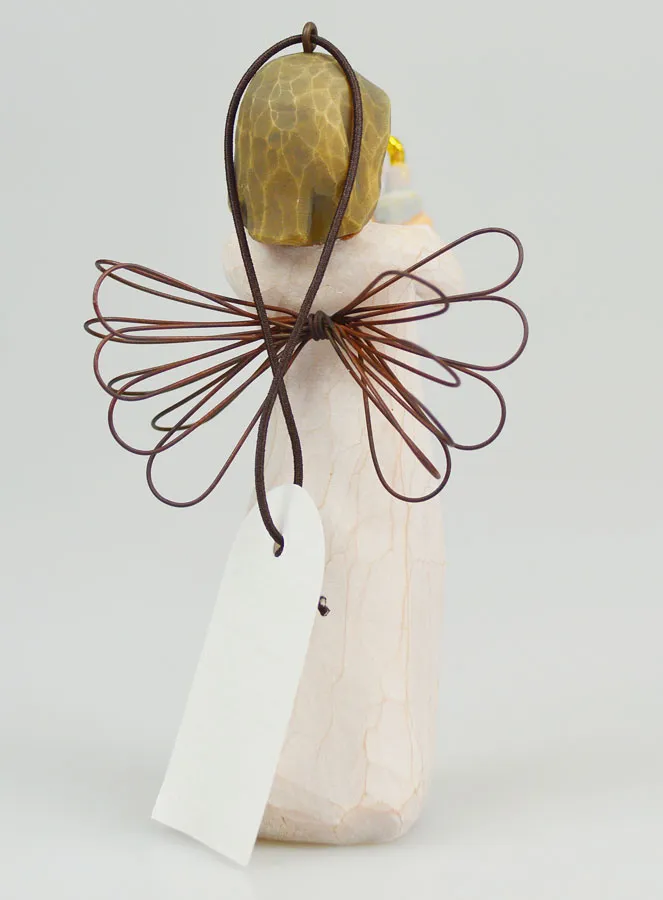 Engel zur Taufe Willow Tree - Engel der Hoffnung mit Kerze (pic 4)