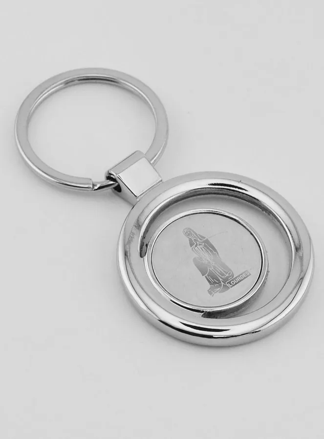Schlüssel-Anhänger Unserer Lieben Frau von Lourdes - 4 cm (pic 3)