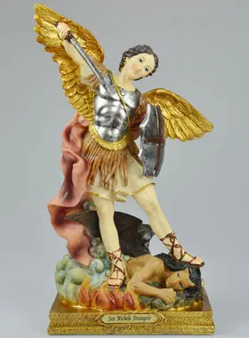 Figur Heiliger Erzengel Michael - 28 cm (pic 1)