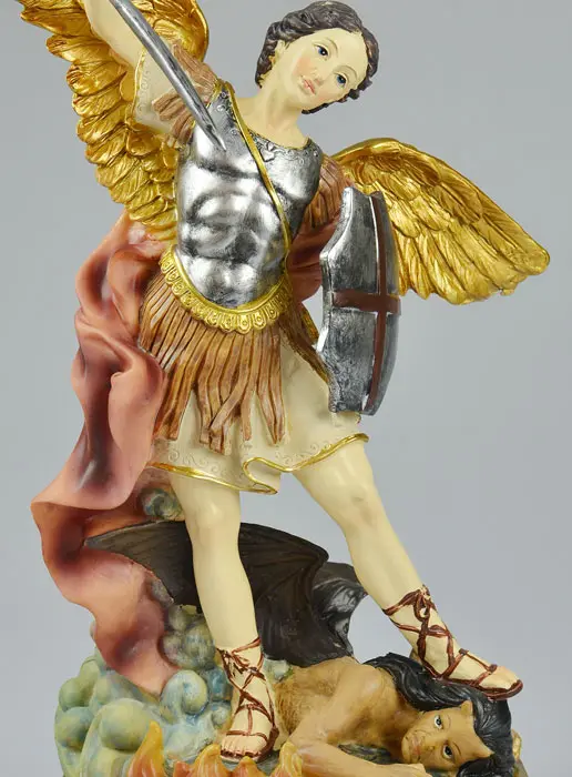 Figur Heiliger Erzengel Michael - 28 cm (pic 3)