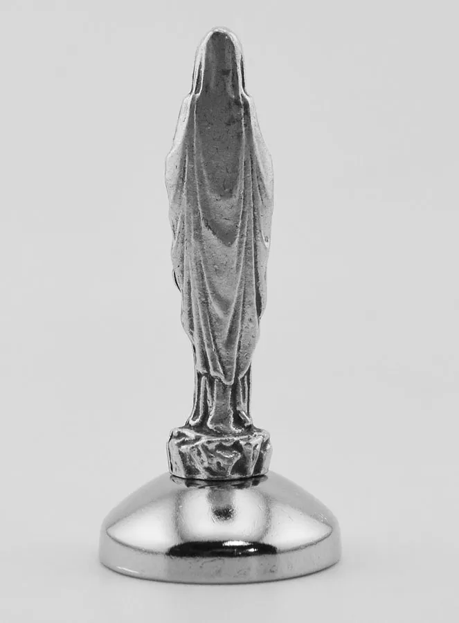 Figur Unserer Lieben Frau von Lourdes - Magnetischer Sockel - 5cm (pic 4)
