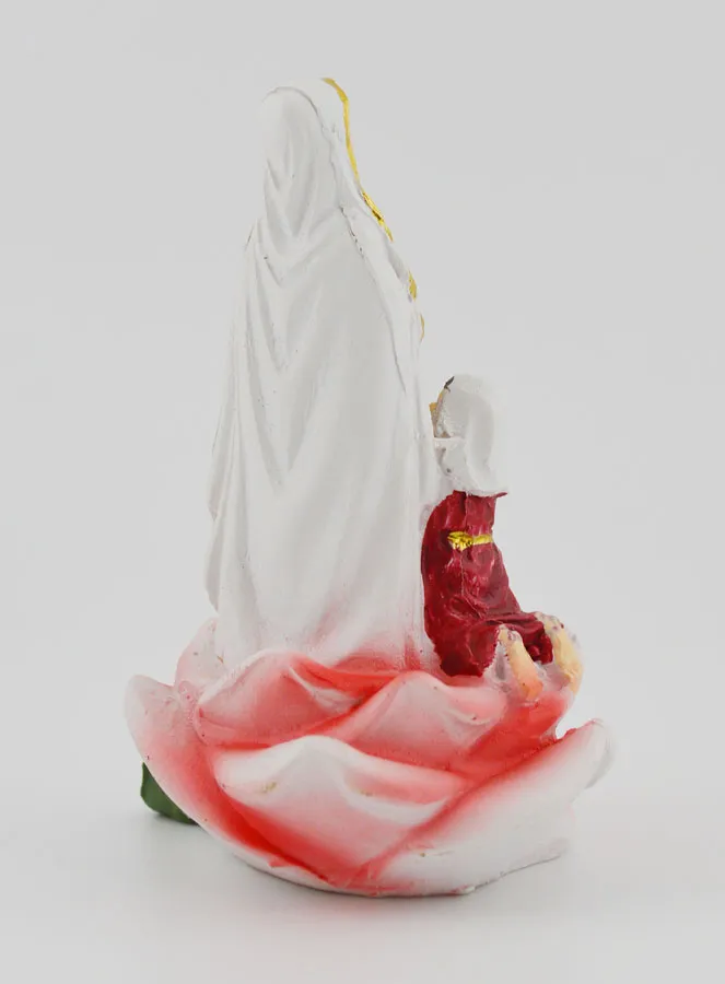 Figur Gottesmutter von Lourdes und hl Bernadette - 9 cm (pic 4)