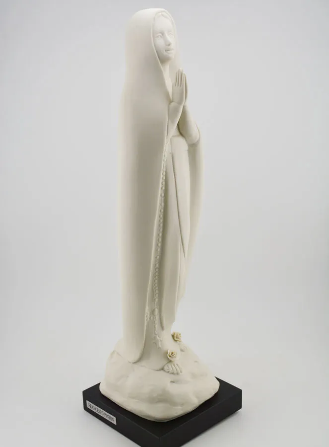 Handgefertigte Figur Unserer Lieben Frau von Lourdes Modern - 35 cm (pic 3)