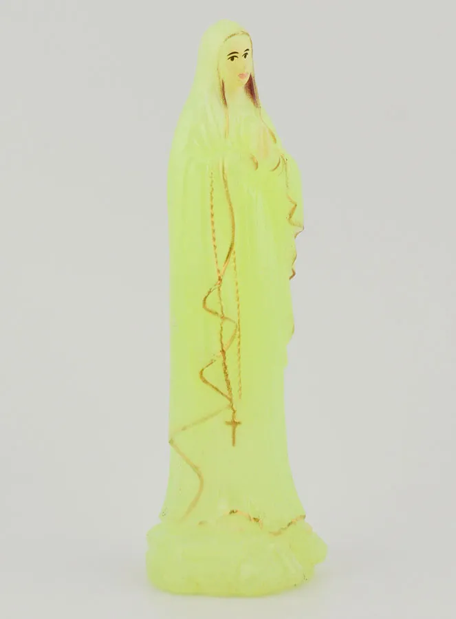 Fluoreszierende Figur Maria von Lourdes - 10 cm (pic 3)