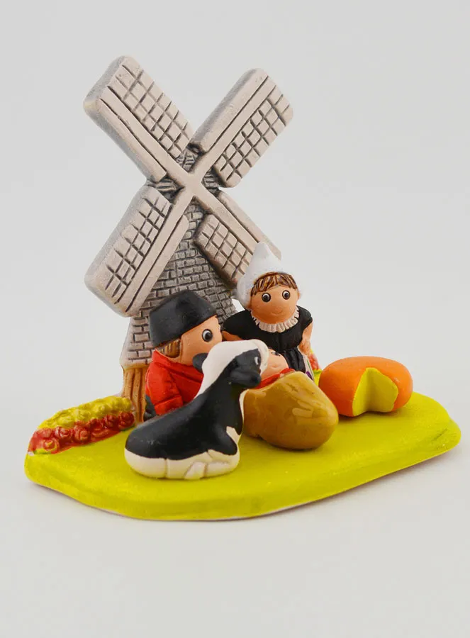 Weihnachtskrippe der Welt - Krippe Holland (pic 4)