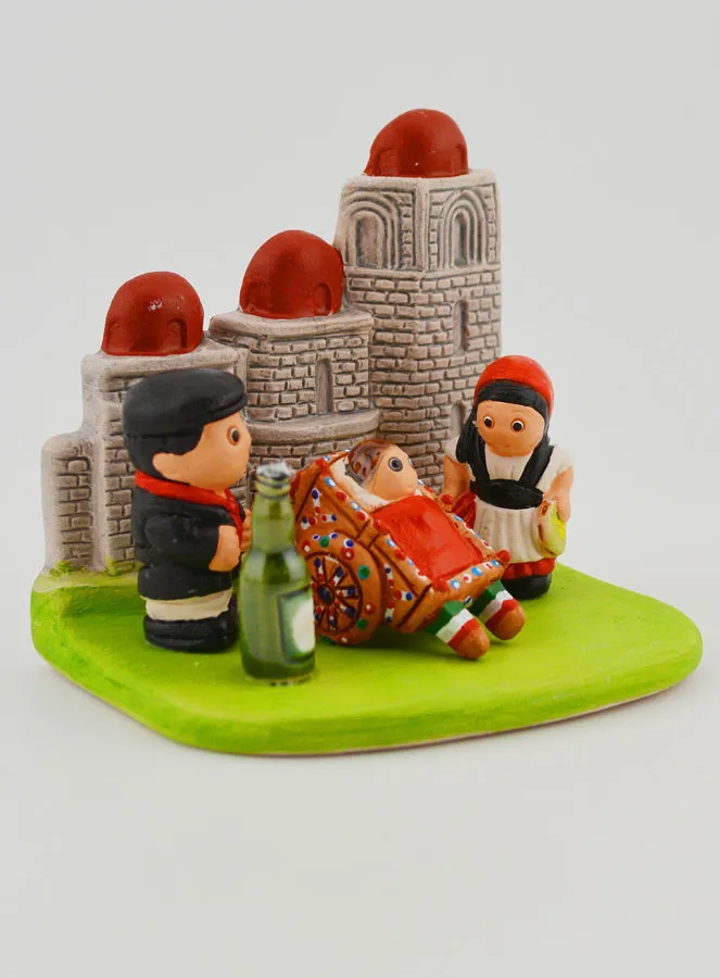 Weihnachtskrippe der Welt - Krippe Sizilien (pic 4)