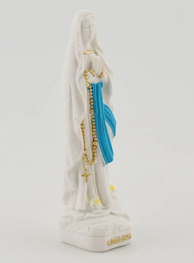 Figur Unserer Lieben Frau von Lourdes mit Schleier - 7 cm (pic 3)