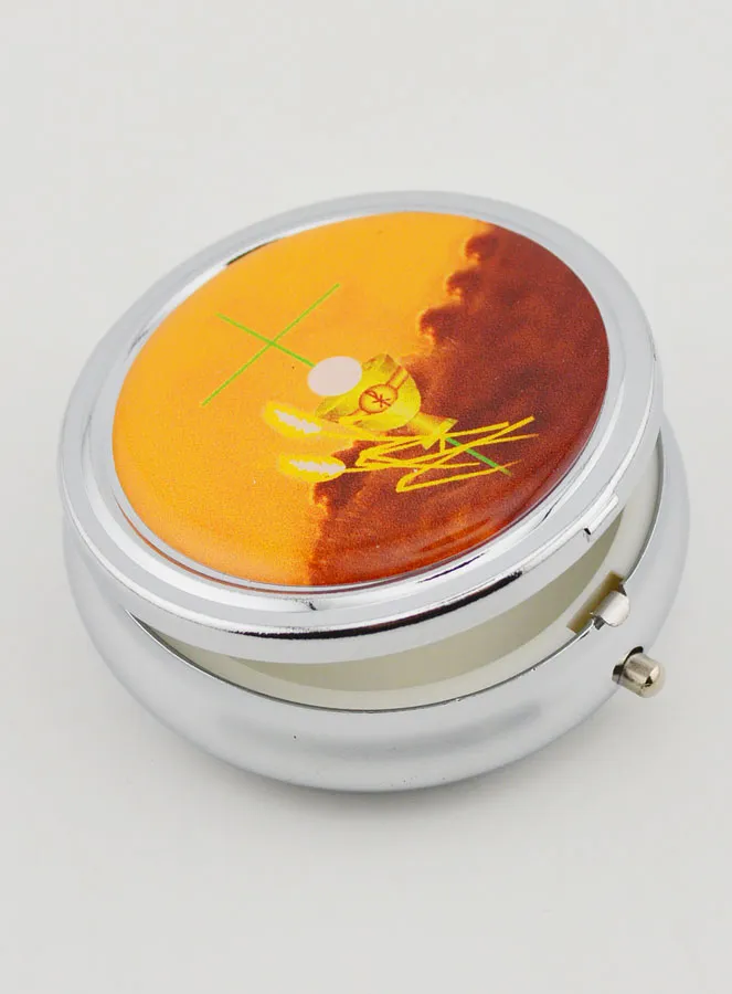 Hostiendose Orange - Kreuz und Brot des Lebens (pic 4)