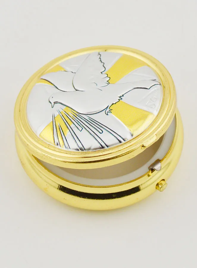 Pyxis Taube und Kreuz Gold (pic 4)