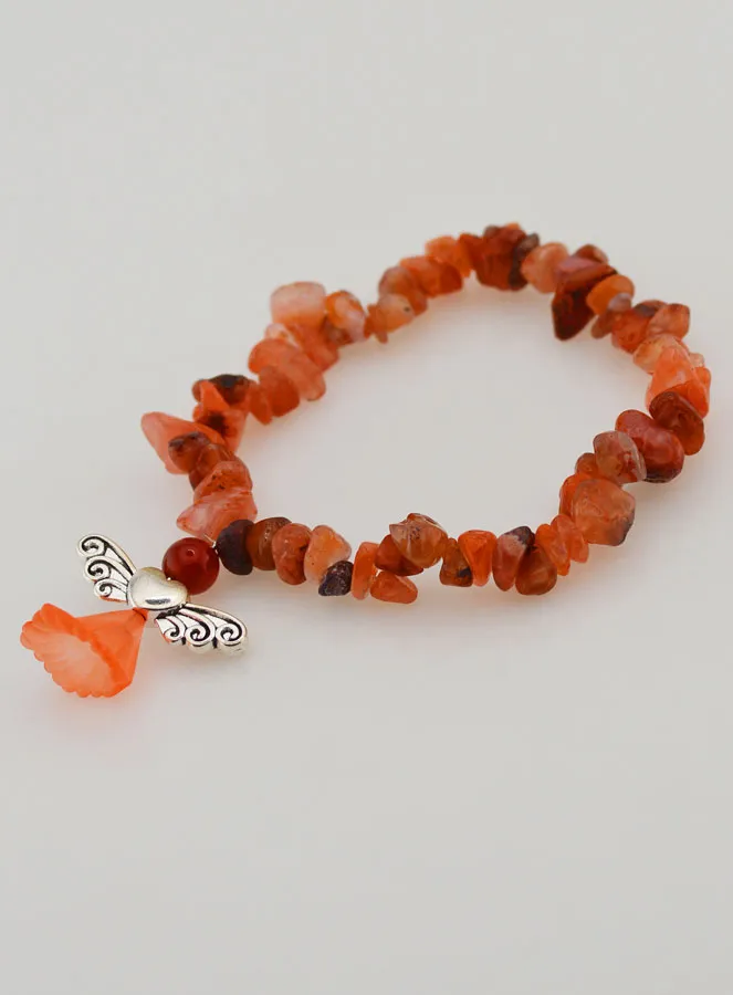 Armband Kind Schützender Engel - Korallenstein (pic 4)
