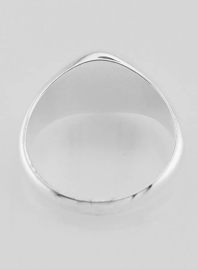 Siegel-Ring Kreuz Christi 925er Silber - Grösse 60 (pic 4)