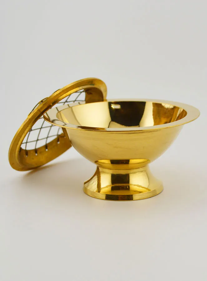 Räuchergefäß mit Gitter - 9 cm (pic 3)