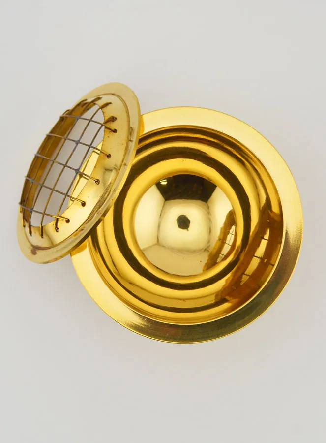 Räuchergefäß mit Gitter - 9 cm (pic 4)