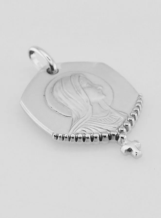 Anhänger Heilige Gottesmutter Maria 925 Sterling Silber (pic 3)