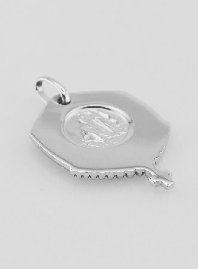 Anhänger Heilige Gottesmutter Maria 925 Sterling Silber (pic 4)