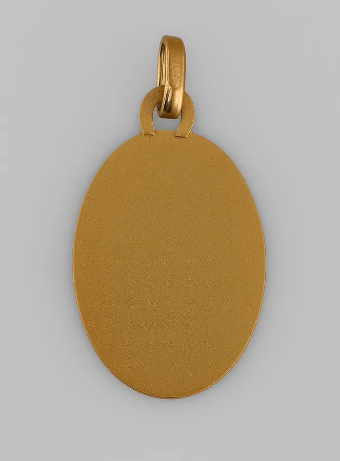 Anhänger Gottesmutter mit dem Kind aus 375er Gold (pic 3)