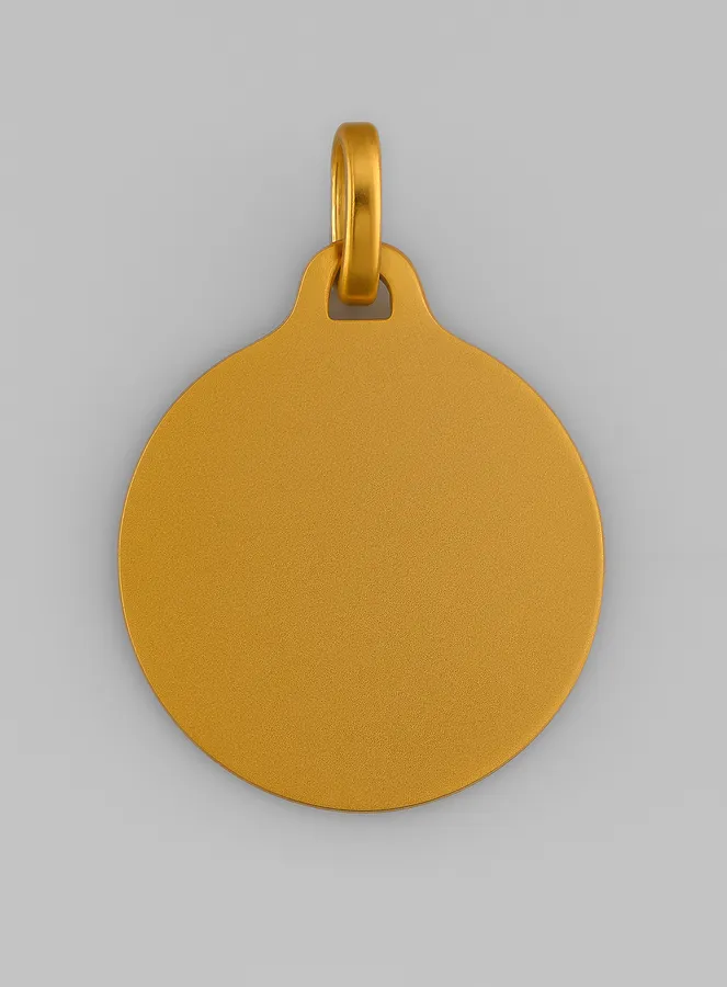 Anhänger Gottesmutter mit dem Jesuskind Echt Gold (pic 3)