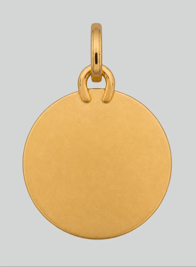 Taufanhänger Schutzengel Diamantierte Strahlen aus Gold (pic 3)