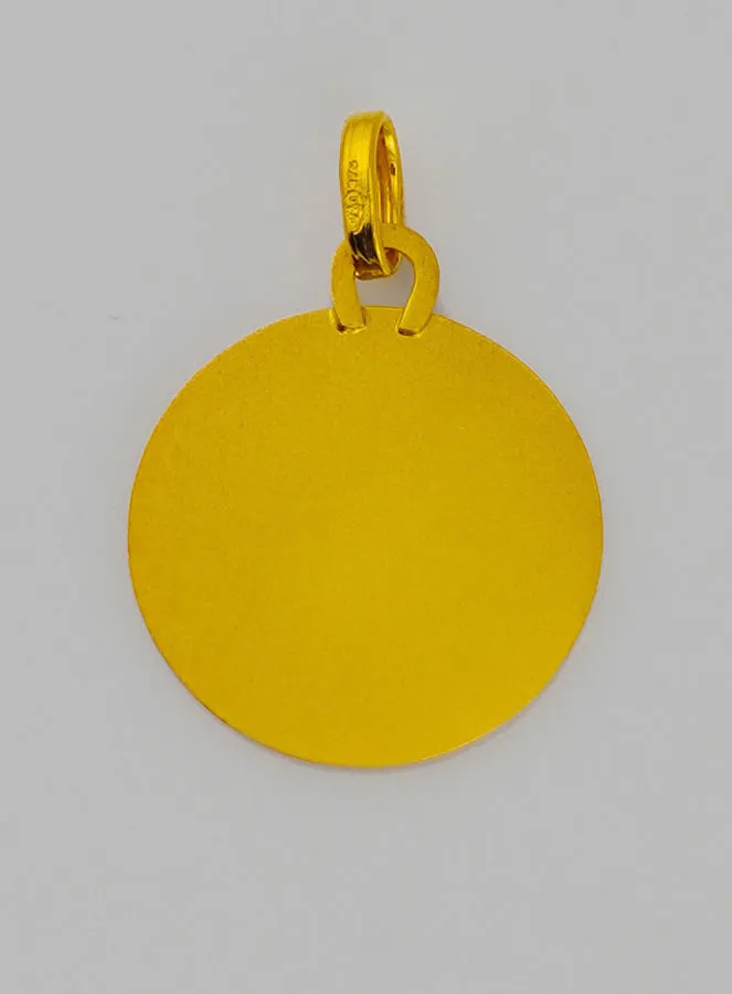 Anhänger hl Christophorus aus Gelbgold (pic 4)