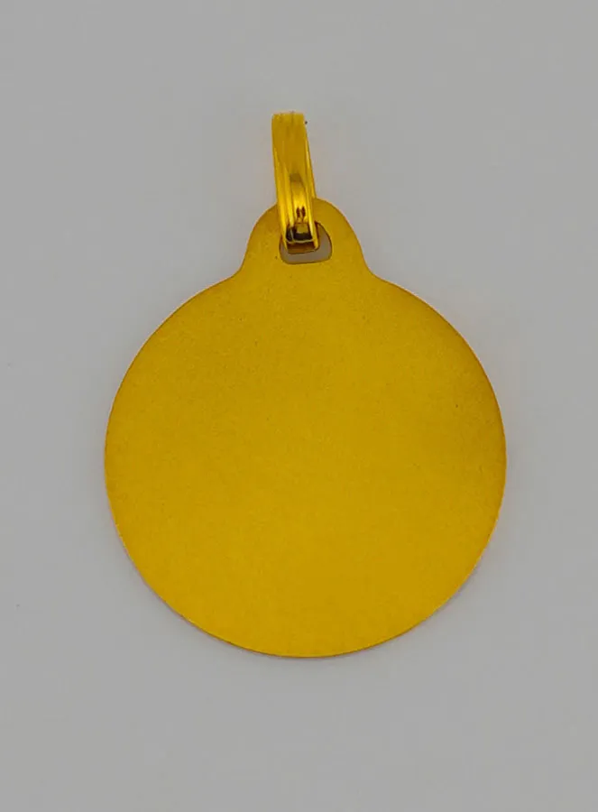 Tauf-Anhänger Schutz-Engel aus Gold (pic 4)
