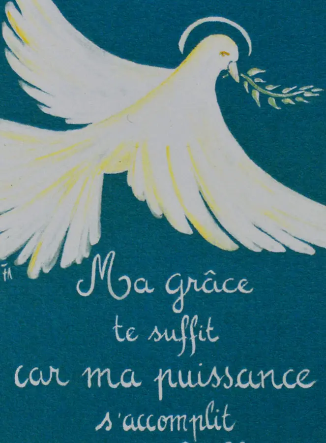 Firmungskarte - Meine Gnade genügt dir (pic 4)