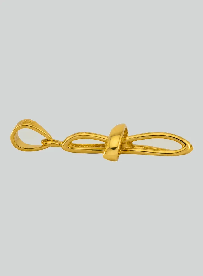Anhänger Kreuz Filigrane Geflochten Gelbgold (pic 2)