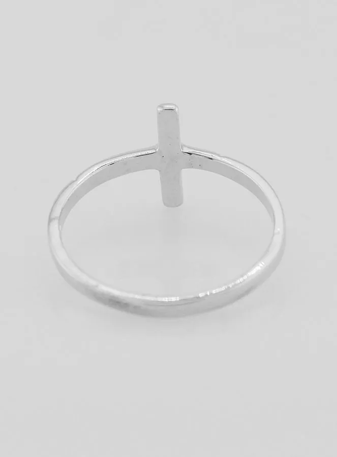 Ring Kreuz Christi 925er Sterling Silber - Grösse 56 (pic 4)