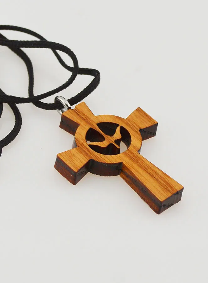 Anhänger Holzkreuz Taube Heilige Geist - 3,5 cm (pic 4)
