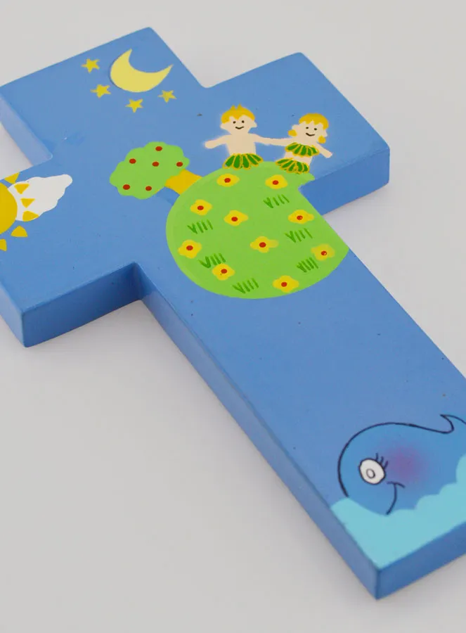 Kinderkreuz das Paradies auf Erden - Blau (pic 3)