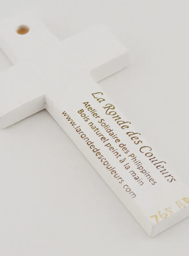 Kinderkreuz aus Holz - Frühlingsblumen (pic 4)