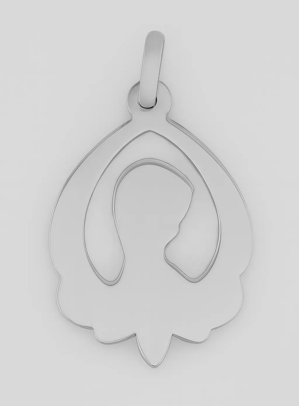 Anhänger Madonna mit Schleier Filigrane Sterling Silber (pic 2)