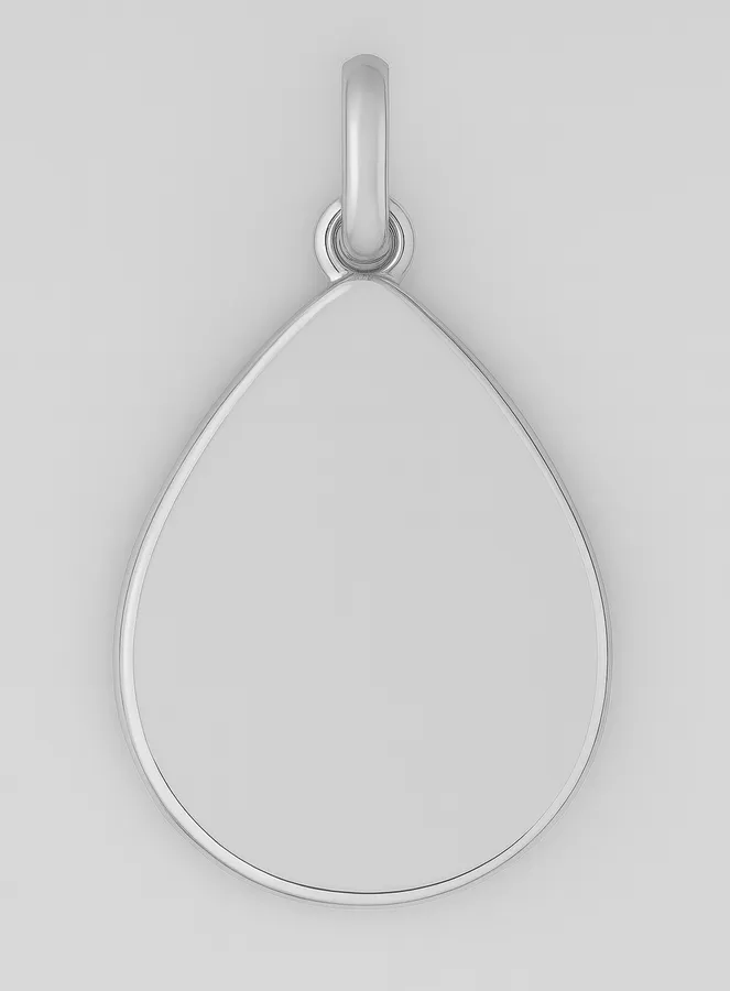 Träne Anhänger Erscheinungen von Lourdes Sterling Silber (pic 3)