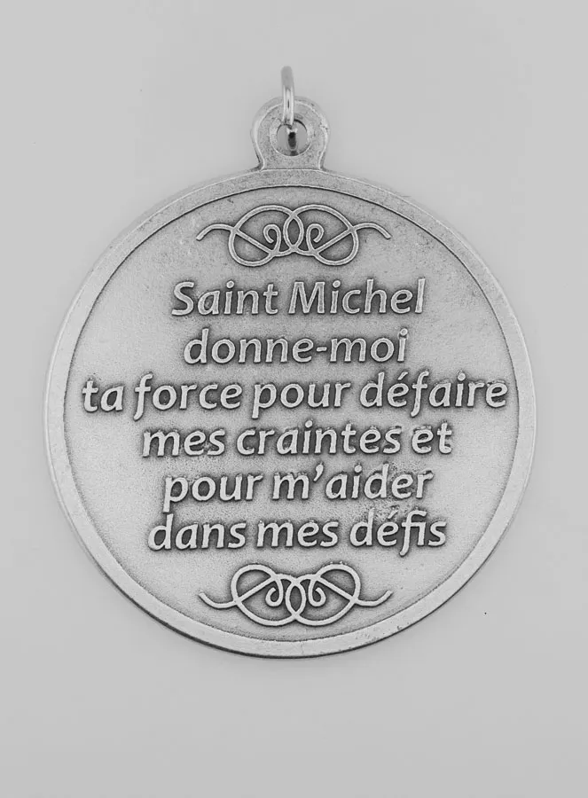Grosse Wand-Medaille Erzengel Michael - 6.5cm (pic 4)
