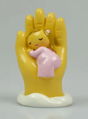 Statue Schutz Hand Gottes - Mädchen (pic 1)
