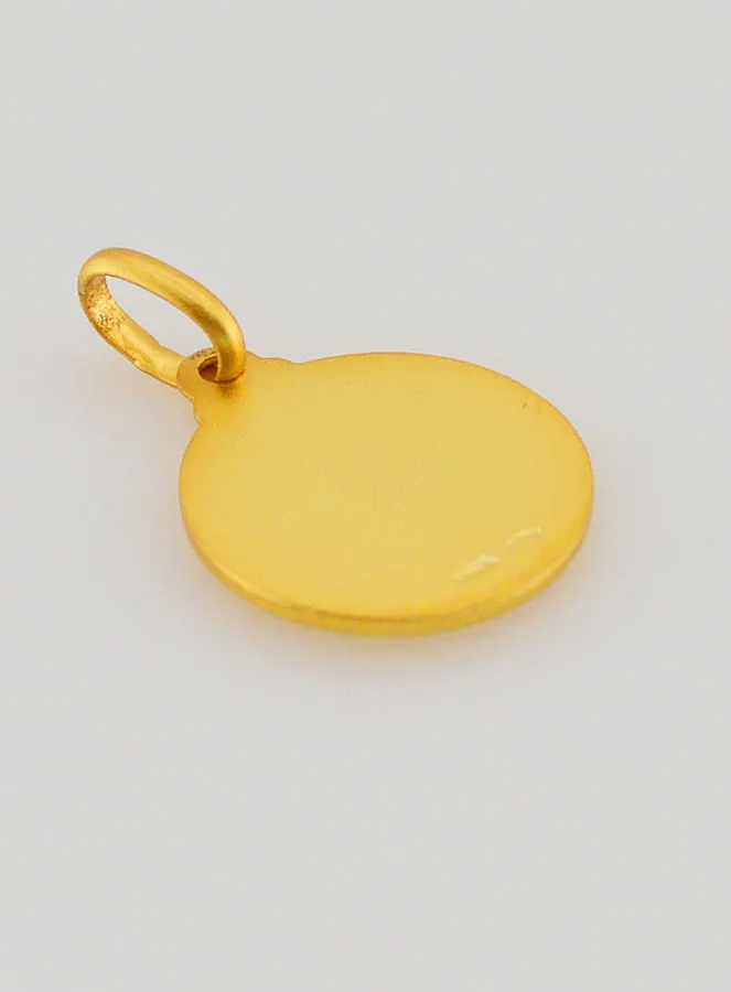 Medaille zur Firmung Taube Heiliger Geist Vergoldet (pic 4)