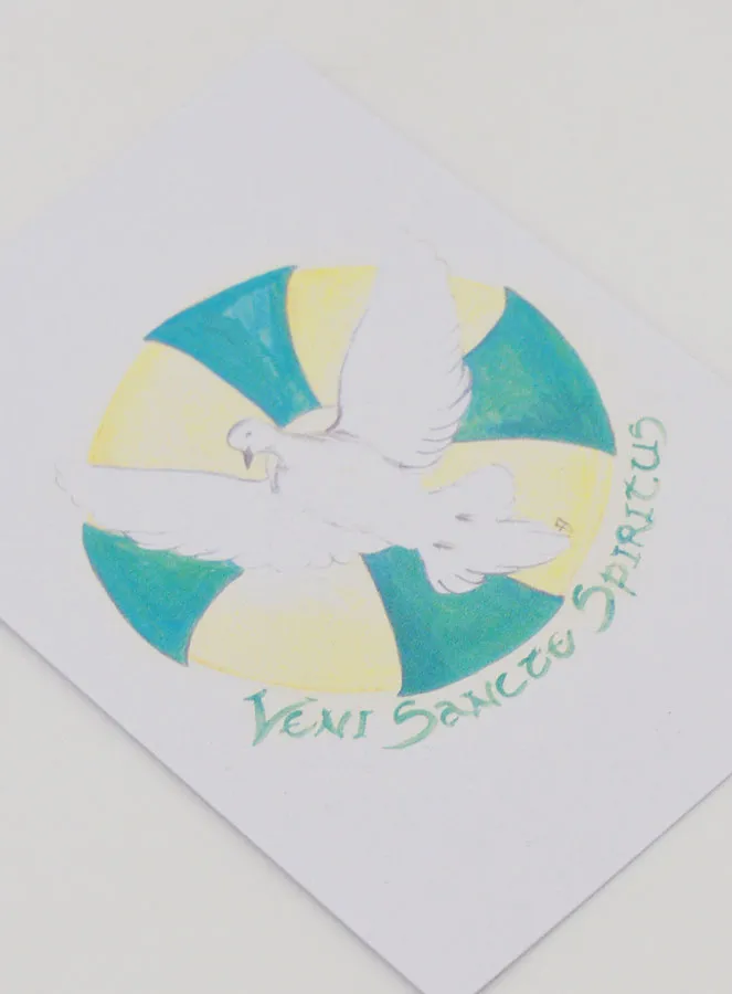 Karte zur Firmung - Veni Sancte Spiritus (pic 3)