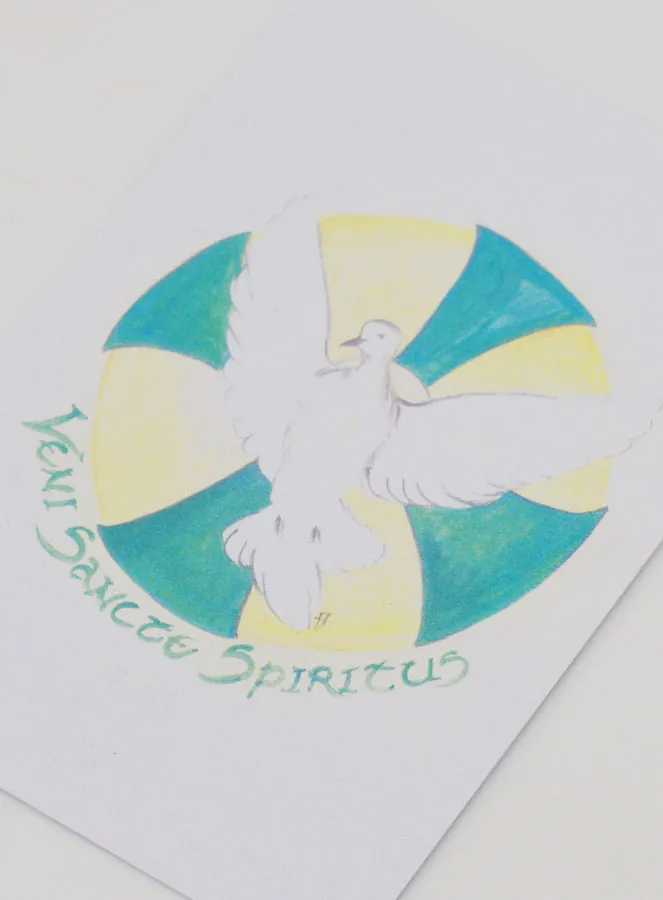 Karte zur Firmung - Veni Sancte Spiritus (pic 4)