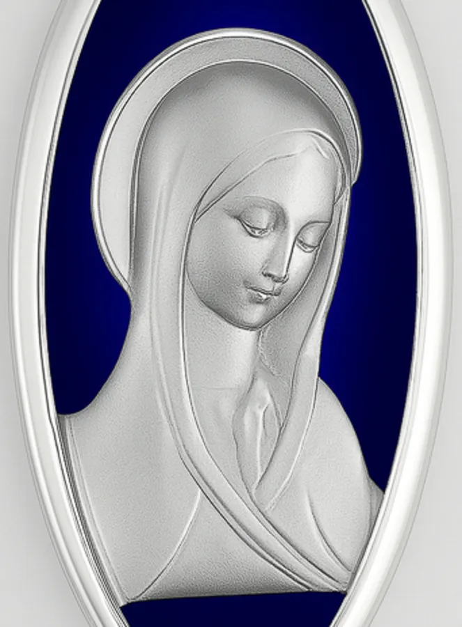 Anhänger Madonna Silber Lourdes (pic 2)