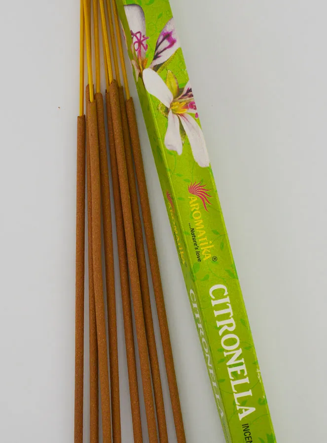 Weihrauch Zitronengras - Aromatika 8 Räucherstäbchen (pic 3)