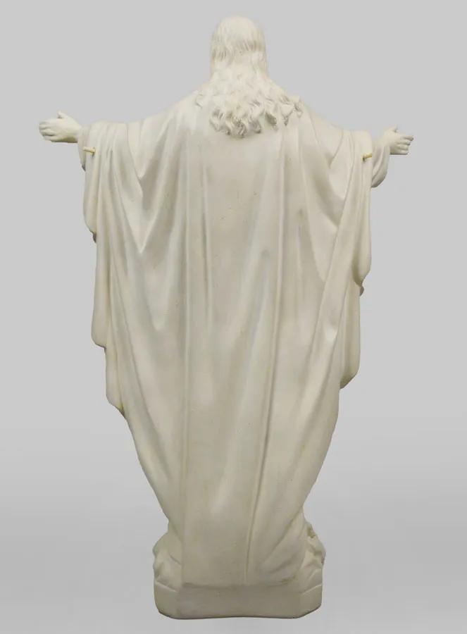 Figur des Heiligsten Herzens Jesu - Glorreiches Herz - 42 cm (pic 4)