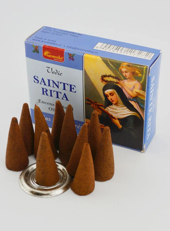 Religiöser Weihrauch Heilige Rita Weihrauch Kegel (pic 3)