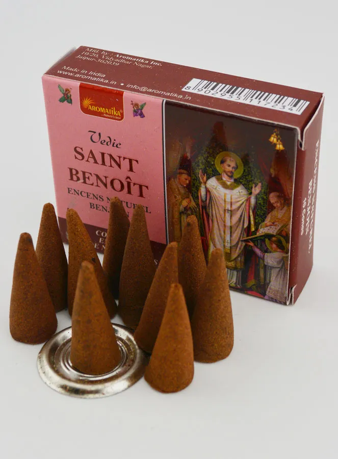 Religiöser Weihrauch Heiliger Benedikt Weihrauch-Kegel (pic 3)