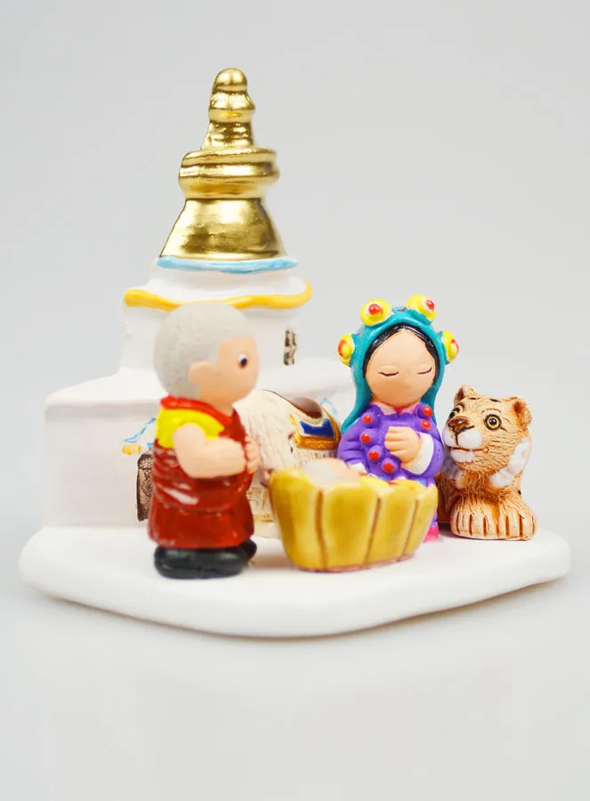 Krippen aus aller Welt - Geburt Christi Tibet (pic 4)