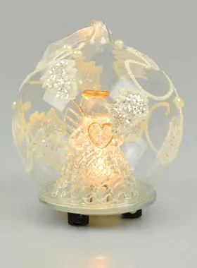 Schutz Engel Weihnachten Beleuchtet - 8 cm (pic 1)