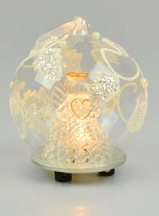 Schutz Engel Weihnachten Beleuchtet - 8 cm (pic 2)