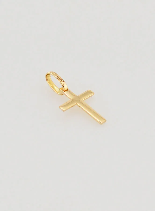 Anhänger Kreuz Stern der Weisen - 10mm - Massiv Gold 18 Karat (pic 4)