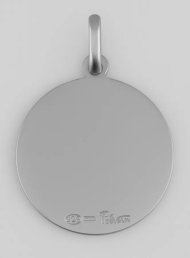 Anhänger Heiliger Judas 925er Silber Rhodium - 23mm (pic 3)